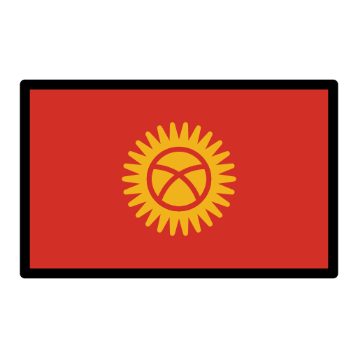 Flagge: Kirgisistan