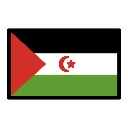 Flagge: Westsahara