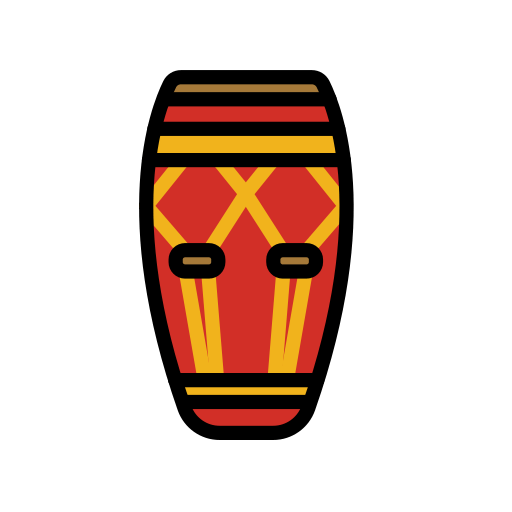 Afrikanische Trommel