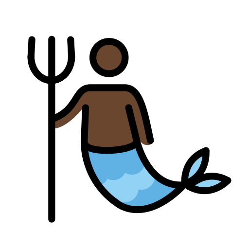Wassermann: Dunkle Hautfarbe