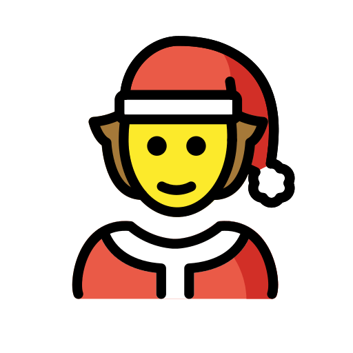 Weihnachtsperson