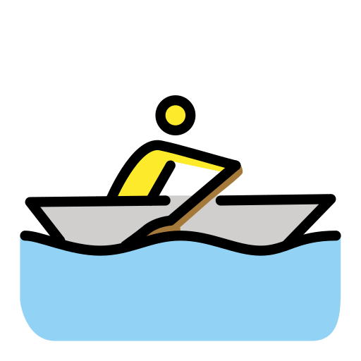 Person Im Ruderboot