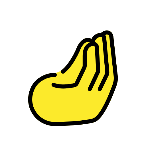 Zusammengedrückte Finger