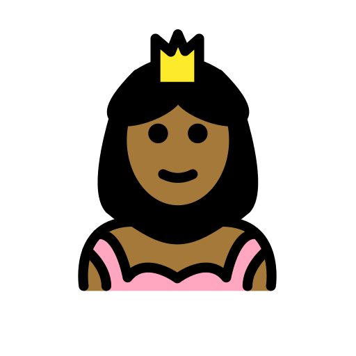 Prinzessin: Mitteldunkle Hautfarbe