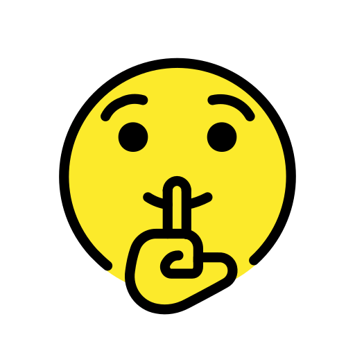 Ermahnendes Gesicht