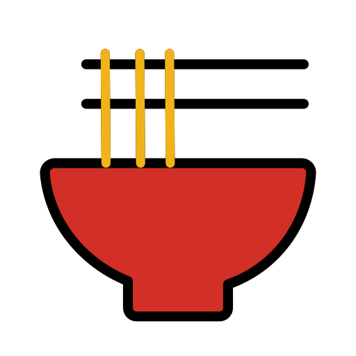 Schüssel Und Essstäbchen