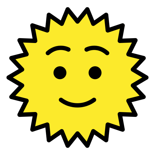 Sonne Mit Gesicht