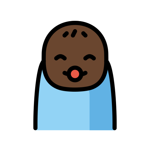 Baby: Dunkle Hautfarbe