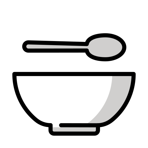 Schüssel Mit Löffel Schüssel Mit Löffel