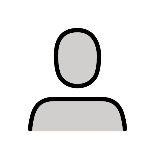 Silhouette Einer Büste