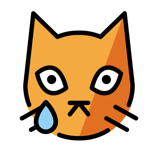 Weinende Katze