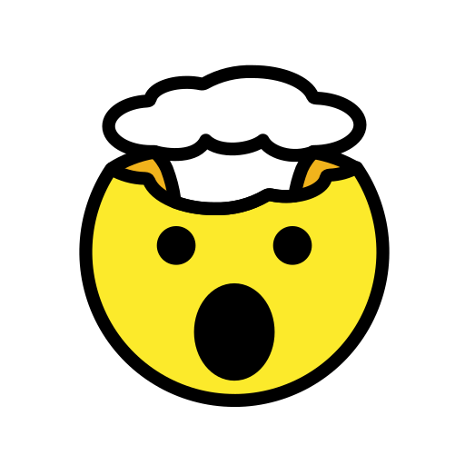 Explodierender Kopf