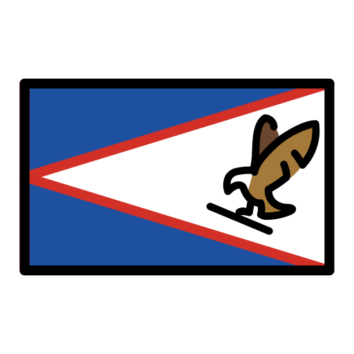 Flagge: Amerikanisch-Samoa Flagge: Amerikanisch-Samoa