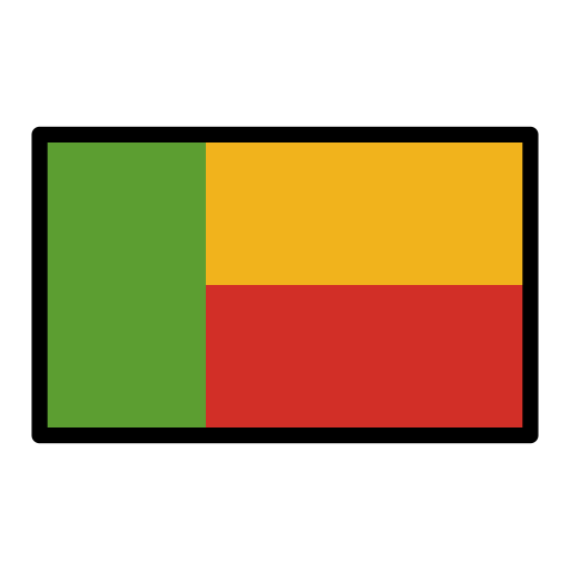 Flagge: Benin Flagge: Benin