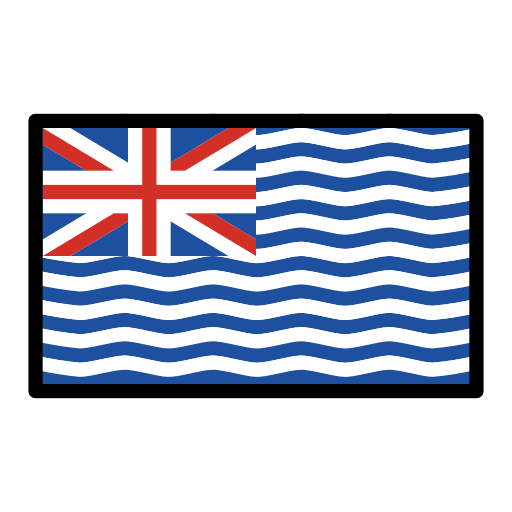Flagge: Britisches Territorium im Indischen Ozean Flagge: Britisches Territorium im Indischen Ozean