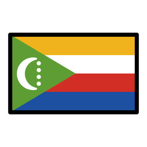 Flagge: Komoren Flagge: Komoren