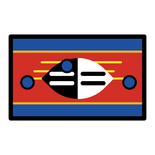 Flagge: Eswatini Flagge: Eswatini