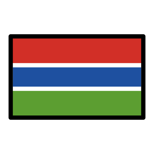Flagge: Gambia Flagge: Gambia