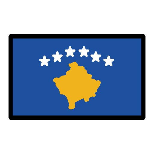 Flagge: Kosovo Flagge: Kosovo