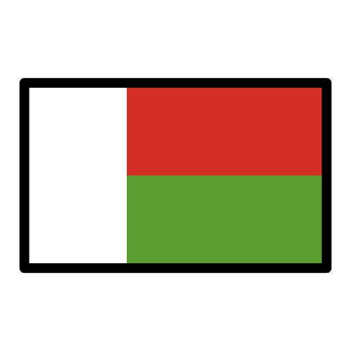 Flagge: Madagaskar Flagge: Madagaskar