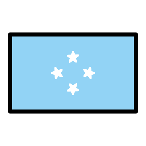 Flagge: Mikronesien Flagge: Mikronesien