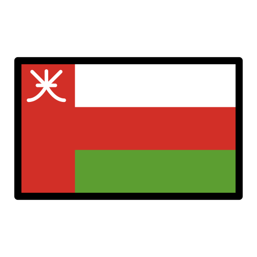 Flagge: Oman Flagge: Oman