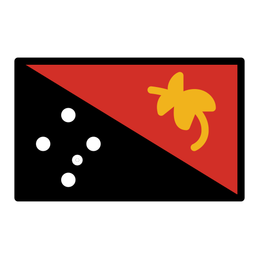 Flagge: Papua-Neuguinea Flagge: Papua-Neuguinea