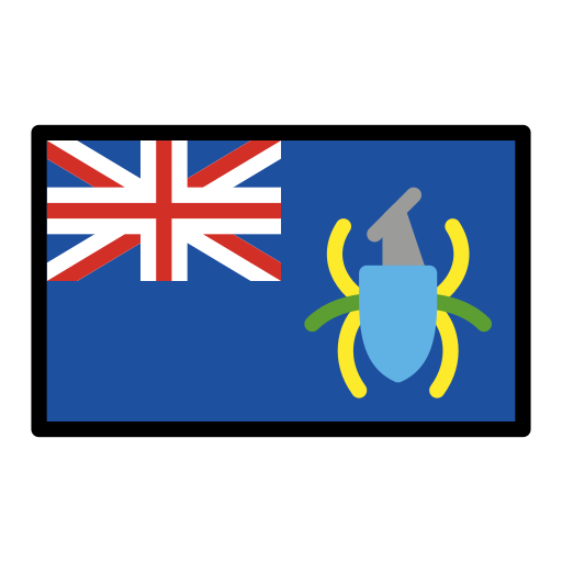 Flagge: Pitcairninseln Flagge: Pitcairninseln