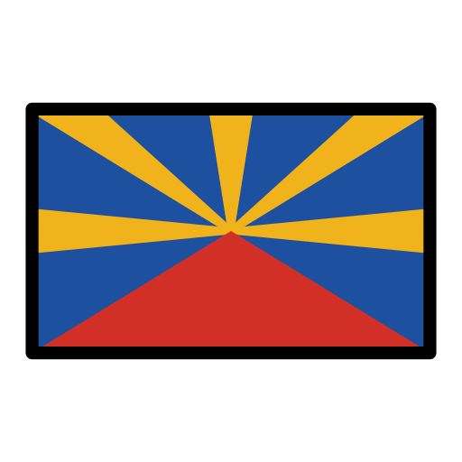 Flagge: Réunion Flagge: Réunion