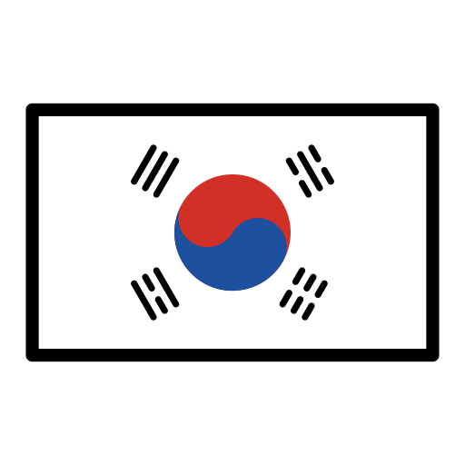 Flagge: Südkorea Flagge: Südkorea