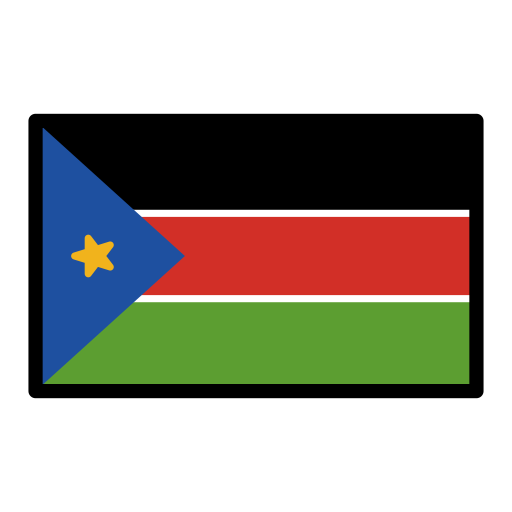 Flagge: Südsudan Flagge: Südsudan