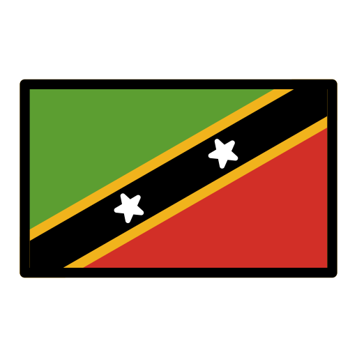 Flagge: St. Kitts und Nevis Flagge: St. Kitts und Nevis