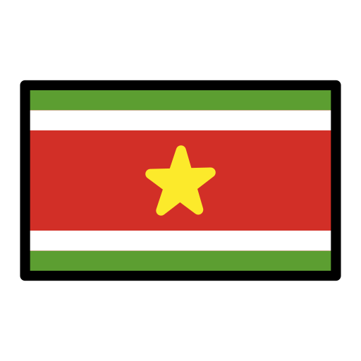 Flagge: Suriname Flagge: Suriname