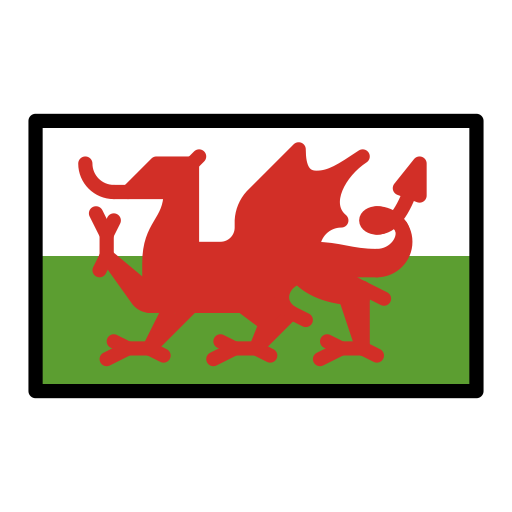 Flagge: Wales Flagge: Wales