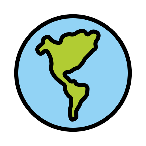 Globus Mit Amerika Globus Mit Amerika