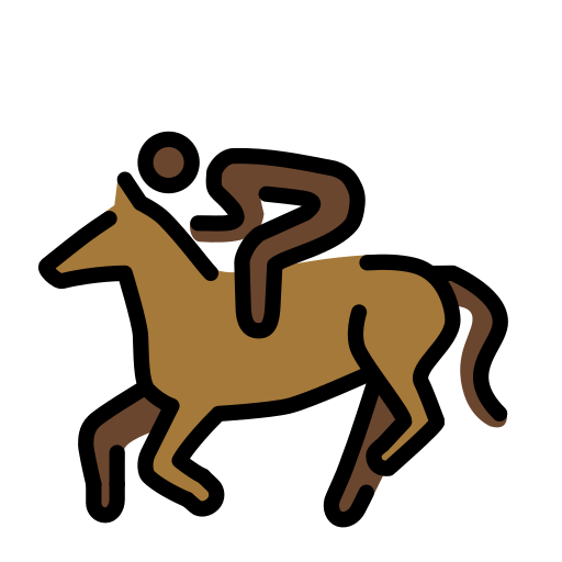 Pferderennen: Dunkle Hautfarbe