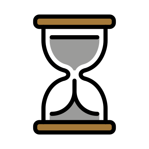 Laufende Sanduhr Laufende Sanduhr