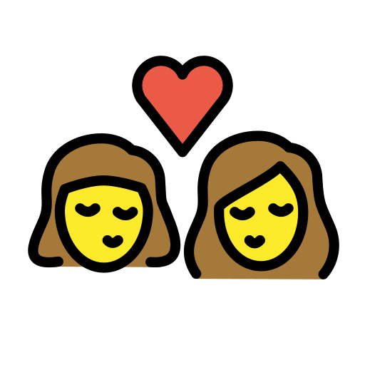 Kuss: Frau, Frau