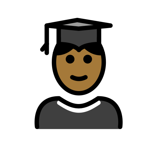 Student: Mitteldunkle Hautfarbe