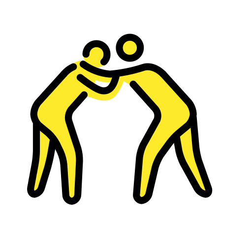 Ringende Männer