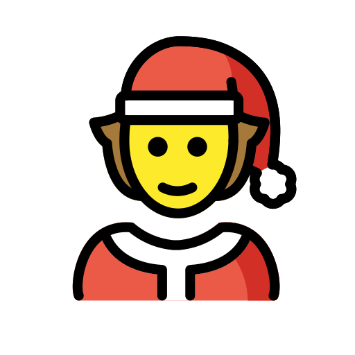 Weihnachtsperson