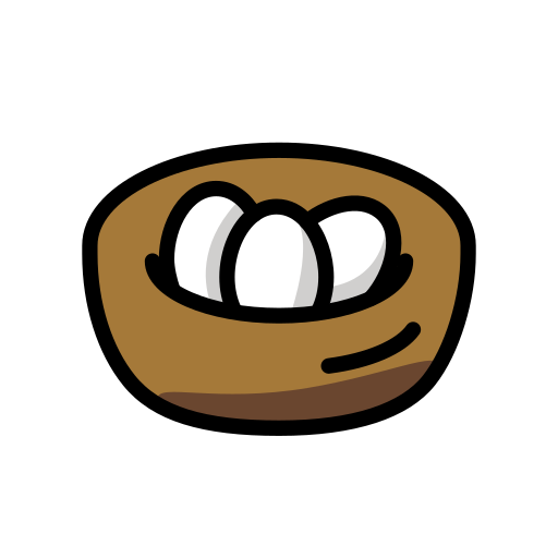 Nest Mit Eiern