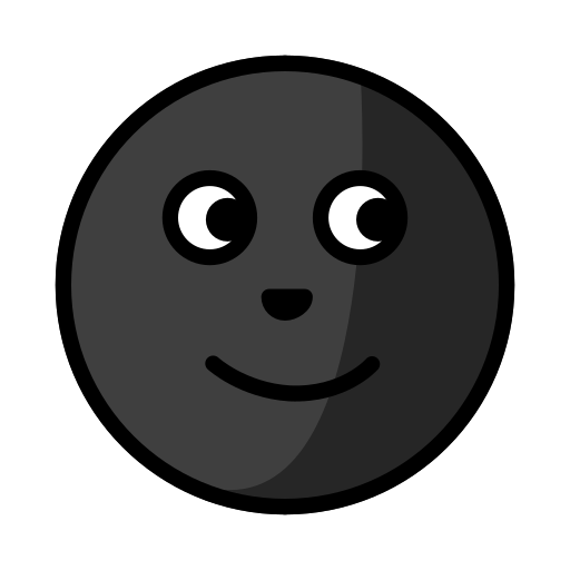 Neumond Mit Gesicht Neumond Mit Gesicht