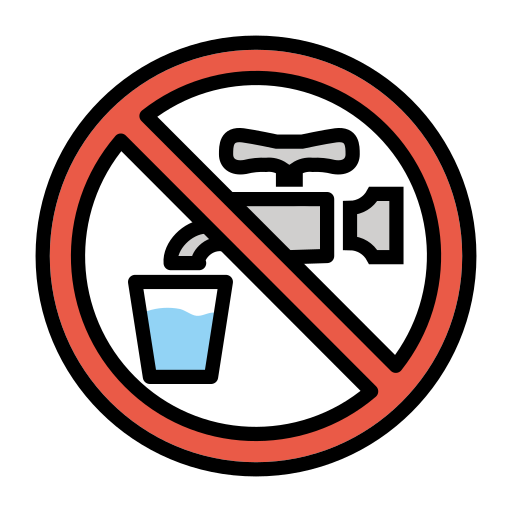 Kein Trinkwasser Kein Trinkwasser