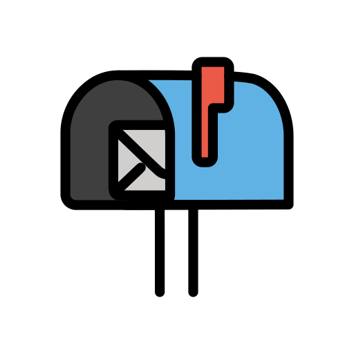 Offener Briefkasten Mit Post Offener Briefkasten Mit Post