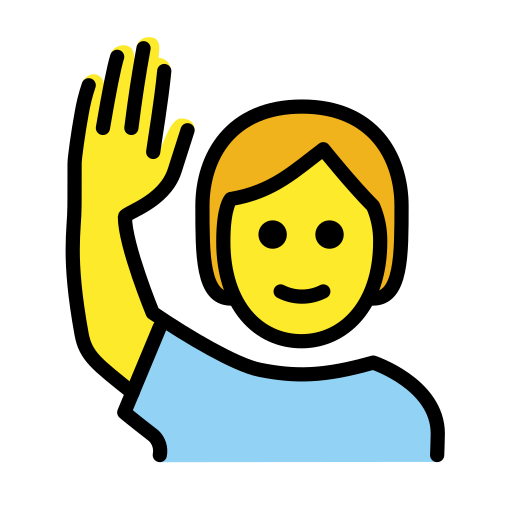 Person Mit Erhobenem Arm