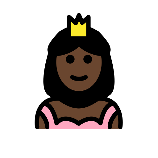 Prinzessin: Dunkle Hautfarbe