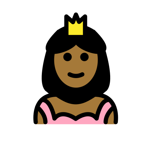 Prinzessin: Mitteldunkle Hautfarbe