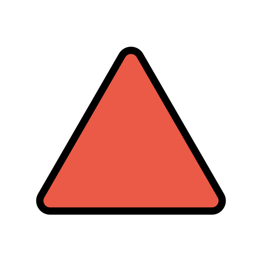 Rotes Dreieck Mit Der Spitze Nach Oben Rotes Dreieck Mit Der Spitze Nach Oben