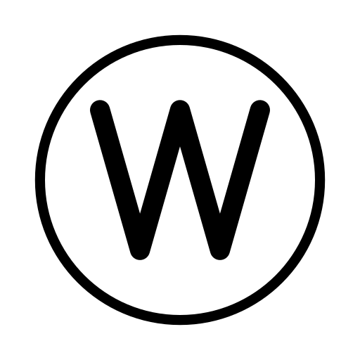 Regionalindikator-Symbol Buchstabe W Regionalindikator-Symbol Buchstabe W